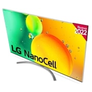 LG Televisor LG 4K Nanocell, Procesador de Gran Potencia 4K a5 Gen 5, compatible con formatos HDR 10, HLG y HGiG, Smart TV webOS22, 43NANO786QA