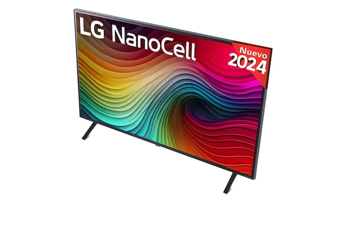 LG 43 pulgadas TV LG NANOCELL 4K serie AI NANO81 con Smart TV WebOS24, 43NANO81T6A