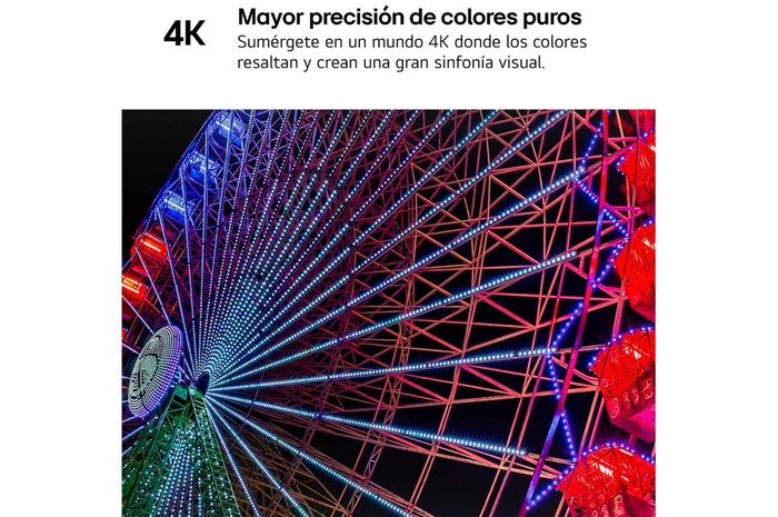 LG 43 pulgadas TV LG NANOCELL 4K serie AI NANO81 con Smart TV WebOS24, 43NANO81T6A