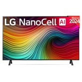 43 pulgadas TV LG NANOCELL 4K serie AI NANO82  con Smart TV WebOS24