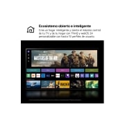 LG 43 pulgadas TV LG NANOCELL 4K serie AI NANO82  con Smart TV WebOS24, 43NANO82T6B