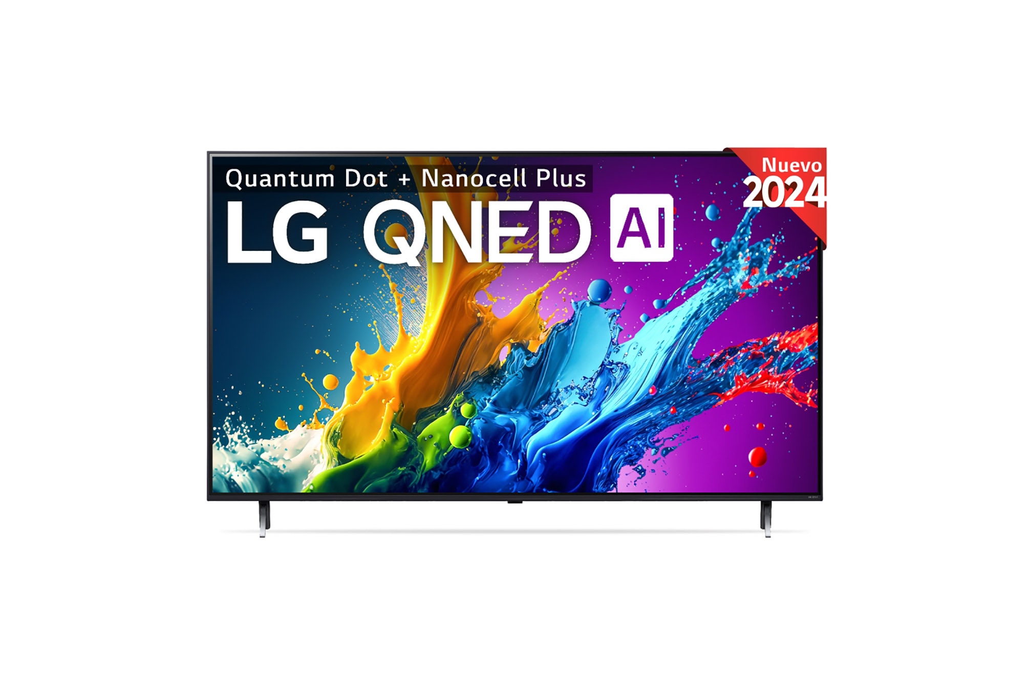 LG 43 pulgadas Smart TV LG QNED80 AI 4K 2024, 43QNED80T6A