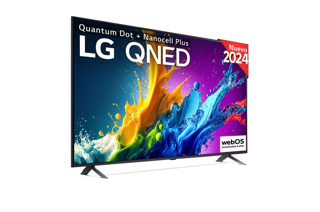 LG 43 pulgadas Smart TV LG QNED80 AI 4K 2024, 43QNED80T6A