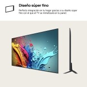 LG 43 pulgadas TV LG QNED 4K serie QNED80 con Smart TV WebOS24, 43QNED80T6A