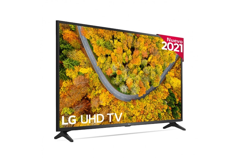 LG TV LG 4K UHD, SmartTV webOS 6.0, Procesador de Imagen 4K Quad Core, Gaming TV, Compatible HDR10 Pro y HLG [Clasificación energética G], 43UP75006LF
