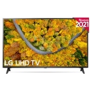 Vista frontal del LG UHD TV