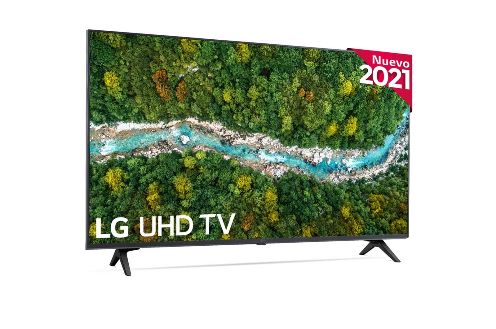 LG 4K UHD, SmartTV webOS 6.0, Procesador de Imagen 4K Quad Core [Clasificación energética G], 43UP76706LB