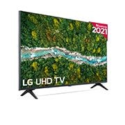 LG 4K UHD, SmartTV webOS 6.0, Procesador de Imagen 4K Quad Core [Clasificación energética G], 43UP76706LB