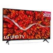 LG 4K UHD, SmartTV webOS 6.0, Procesador de Imagen 4K Quad Core [Clasificación energética G], 43UP80006LA