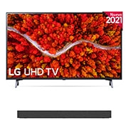 LG 4K UHD, SmartTV webOS 6.0, Procesador de Imagen 4K Quad Core [Clasificación energética G], 43UP80006LA