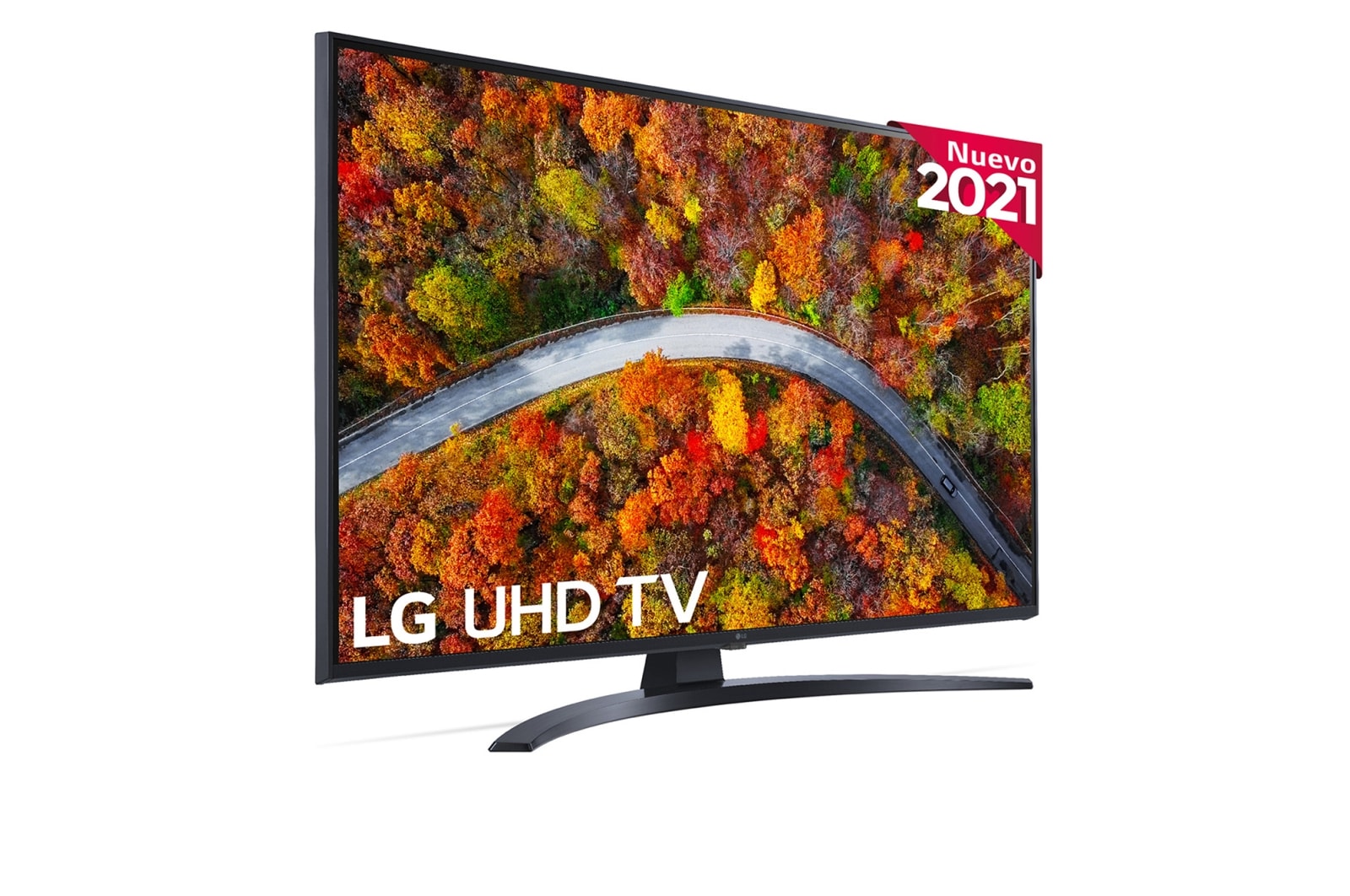 LG 4K UHD, SmartTV webOS 6.0, Procesador de Imagen 4K Quad Core [Clasificación energética G], 43UP81006LR