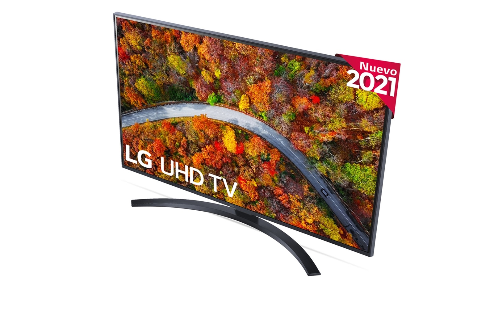 LG 4K UHD, SmartTV webOS 6.0, Procesador de Imagen 4K Quad Core [Clasificación energética G], 43UP81006LR
