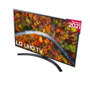 LG 4K UHD, SmartTV webOS 6.0, Procesador de Imagen 4K Quad Core [Clasificación energética G], 43UP81006LR
