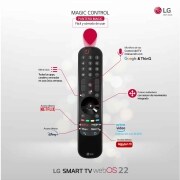 LG Televisor LG 4K UHD, Procesador de Gran Potencia 4K a5 Gen 5, compatible con formatos HDR 10, HLG y HGiG, Smart TV webOS22., 43UQ76906LE