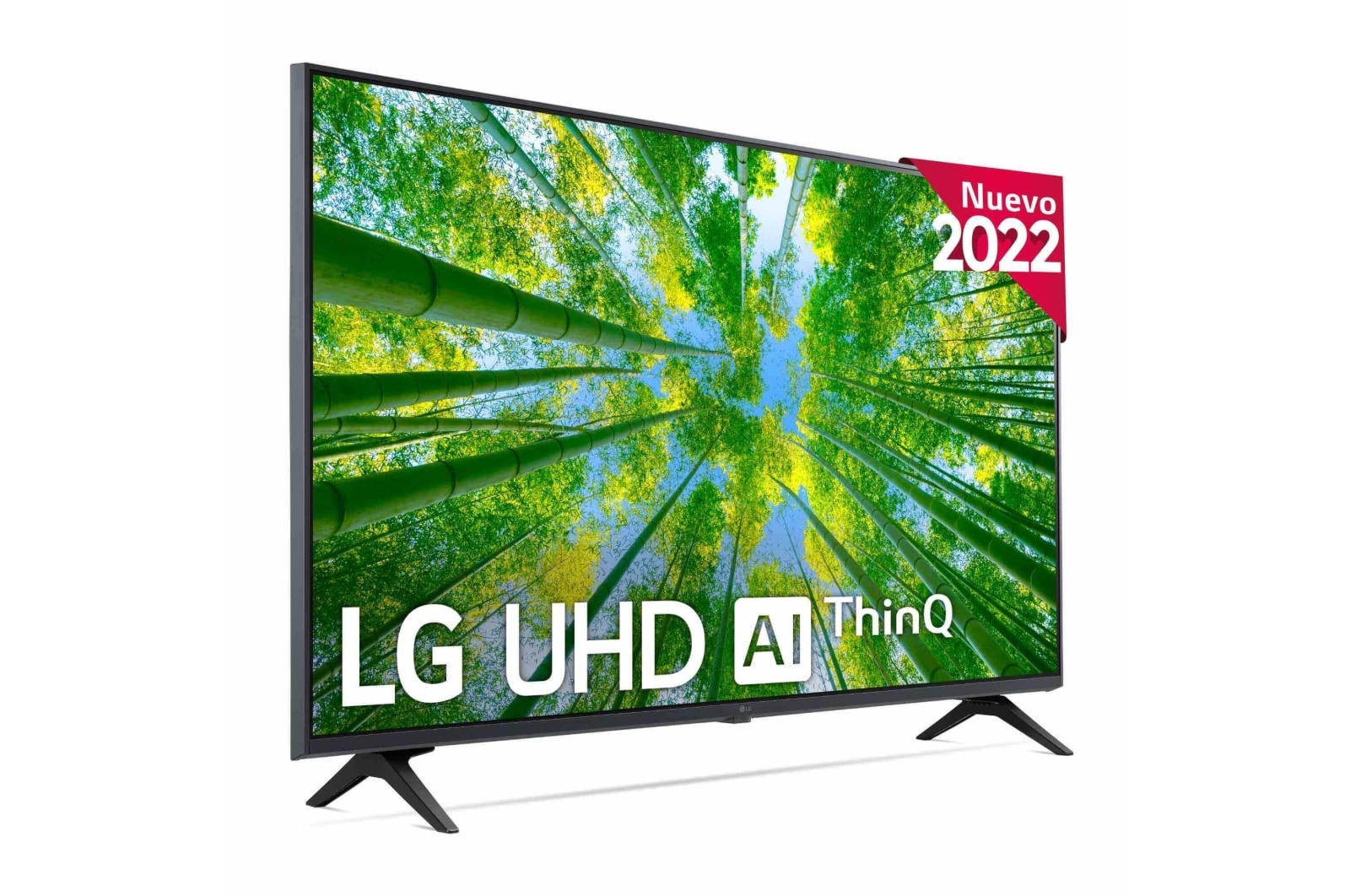 LG Televisor LG 4K UHD, Procesador de Gran Potencia 4K a5 Gen 5, compatible con formatos HDR 10, HLG y HGiG, Smart TV webOS22., 43UQ80006LB