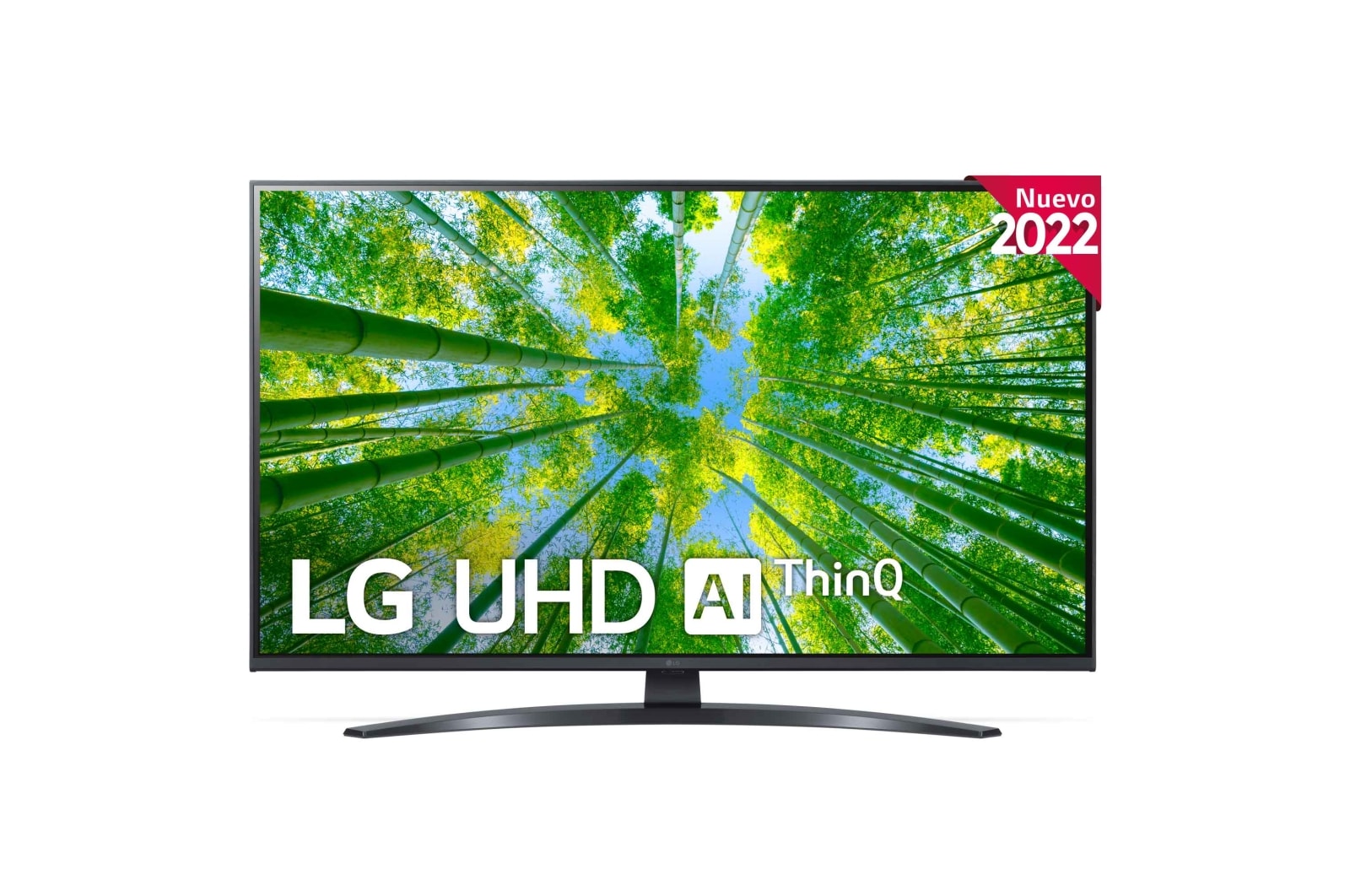 LG Televisor LG 4K UHD, Procesador de Gran Potencia 4K α5 Gen 5, compatible con formatos HDR 10, HLG y HGiG, Smart TV webOS22., 43UQ81006LB