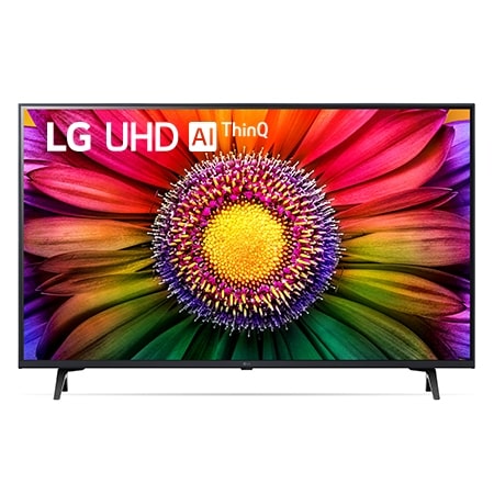 TV LG UHD 4K de 43'' Serie 80, Procesador Alta Potencia, HDR10
