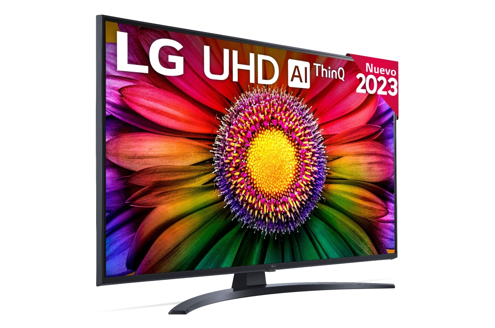 A front view of the LG UHD TV