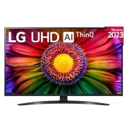 LG TV LG  UHD 4K de 43'' Serie 81, Procesador Alta Potencia, HDR10 / Dolby Digital Plus, Smart TV webOS23, , 43UR81006LJ