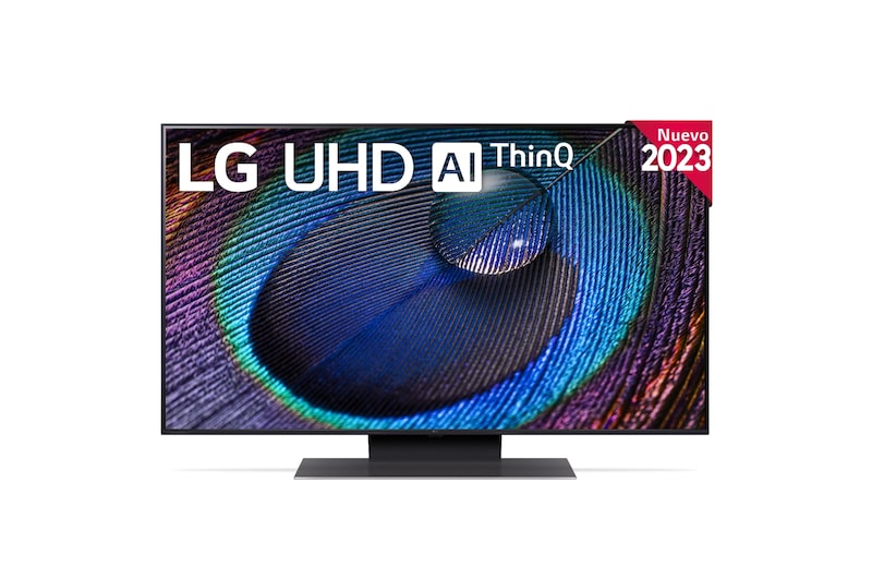 LG TV LG  UHD 4K de 43'' Serie 91, Procesador Alta Potencia, HDR10 / Dolby Digital Plus, Smart TV webOS23, , 43UR91006LA