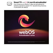 LG 43 pulgadas TV LG UHD AI 4K serie UT73  con Smart TV WebOS24, 43UT73006LA