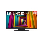 LG 43 pulgadas Smart TV LG UHD AI UT91 4K 2024, 43UT91006LA