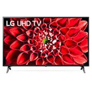 Vista frontal de LG 49UN71006LB - Smart TV 4K UHD 123 cm (49&#34;) con Inteligencia Artificial, Procesador Inteligente Quad Core, HDR10 Pro, HLG, Sonido Ultra Surround, 3xHDMI, 2xUSB 2.0, Bluetooth 5.0, WiFi [Clase de eficiencia energética F] 49UN71006LB