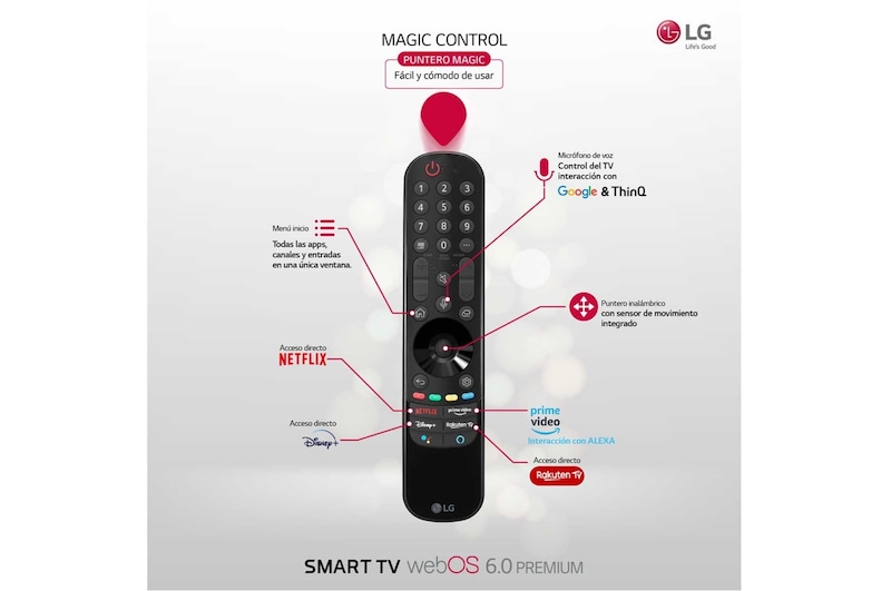 LG 4K NanoCell, SmartTV webOS 6.0, Procesador de Imagen 4k Quad Core [Clase de eficiencia energética G], 50NANO776PA