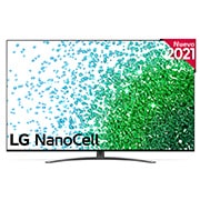 Vista frontal del LG NanoCell TV
