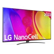 Vista frontal de Televisor LG 4K Nanocell, Procesador de Gran Potencia 4K a5 Gen 5, compatible con formatos HDR 10, HLG y HGiG, Smart TV webOS22 50NANO816QA