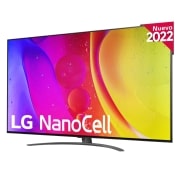 LG Televisor LG 4K Nanocell, Procesador de Gran Potencia 4K a5 Gen 5, compatible con formatos HDR 10, HLG y HGiG, Smart TV webOS22, 50NANO816QA