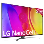 LG Televisor LG 4K Nanocell, Procesador de Gran Potencia 4K a5 Gen 5, compatible con formatos HDR 10, HLG y HGiG, Smart TV webOS22, 50NANO816QA