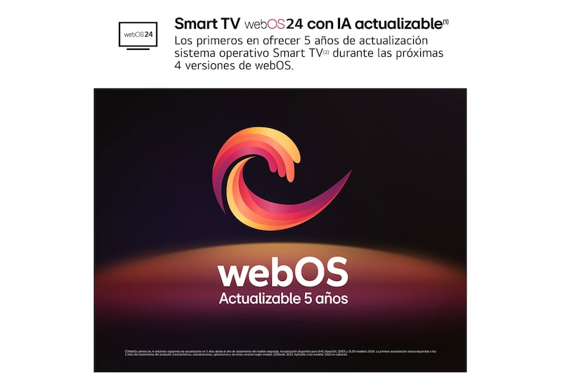 LG 50 pulgadas TV LG NANOCELL 4K serie AI NANO82  con Smart TV WebOS24, 50NANO82T6B