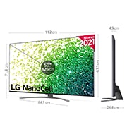 LG 4K NanoCell, SmartTV webOS 6.0, Procesador Inteligente 4K α7 Gen4 con AI, HDR Dolby Vision, DOLBY ATMOS [Clase de eficiencia energética G], 50NANO866PA