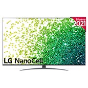 Vista frontal del LG NanoCell TV