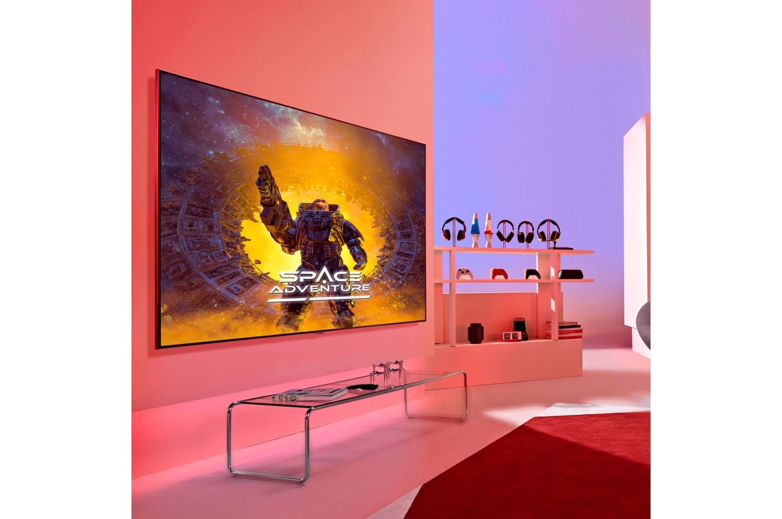 LG TV LG 4K QNED, Procesador Inteligente α5 Gen5 AI Processor 4K, compatible con formatos HDR 10, HLG y HGiG, Smart TV webOS22, perfecto para Gaming, 55QNED7S6QA