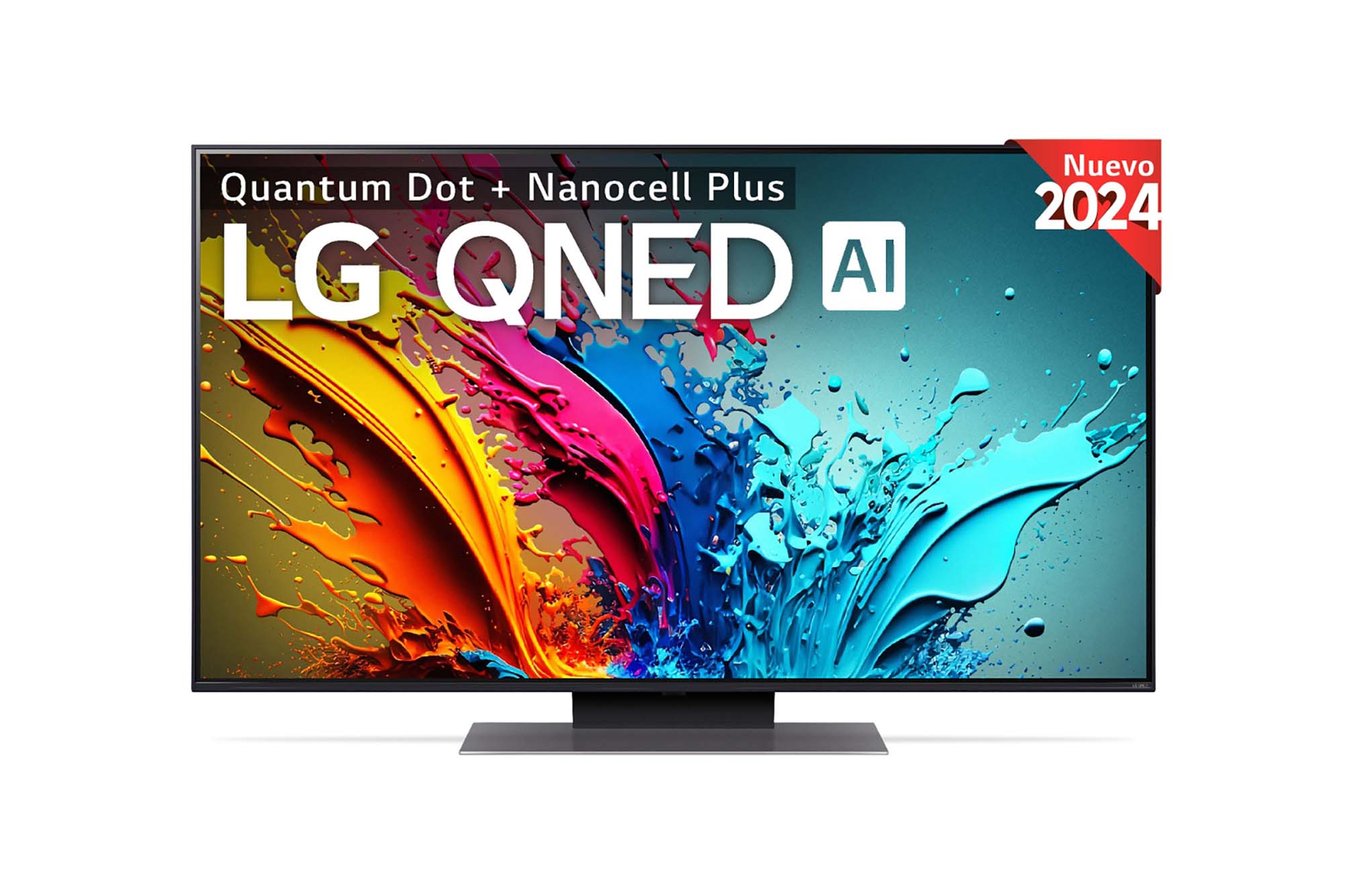 LG 50 pulgadas TV LG QNED 4K serie AI QNED86  con Smart TV WebOS24, 50QNED86T6A