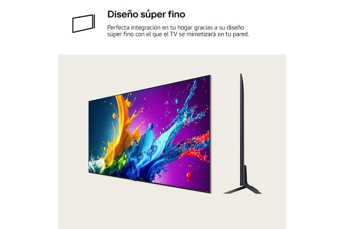 LG 50 pulgadas Smart TV LG AI QNED87 4K 2024, 50QNED87T6B