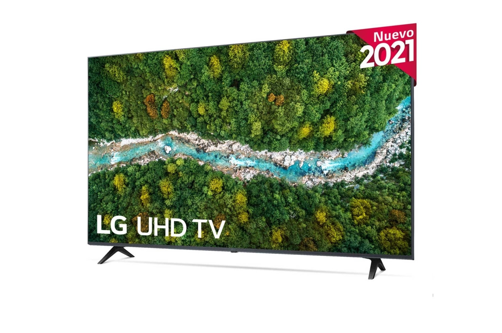 LG 4K UHD, SmartTV webOS 6.0, Procesador de Imagen 4K Quad Core [Clasificación energética G], 50UP76706LB