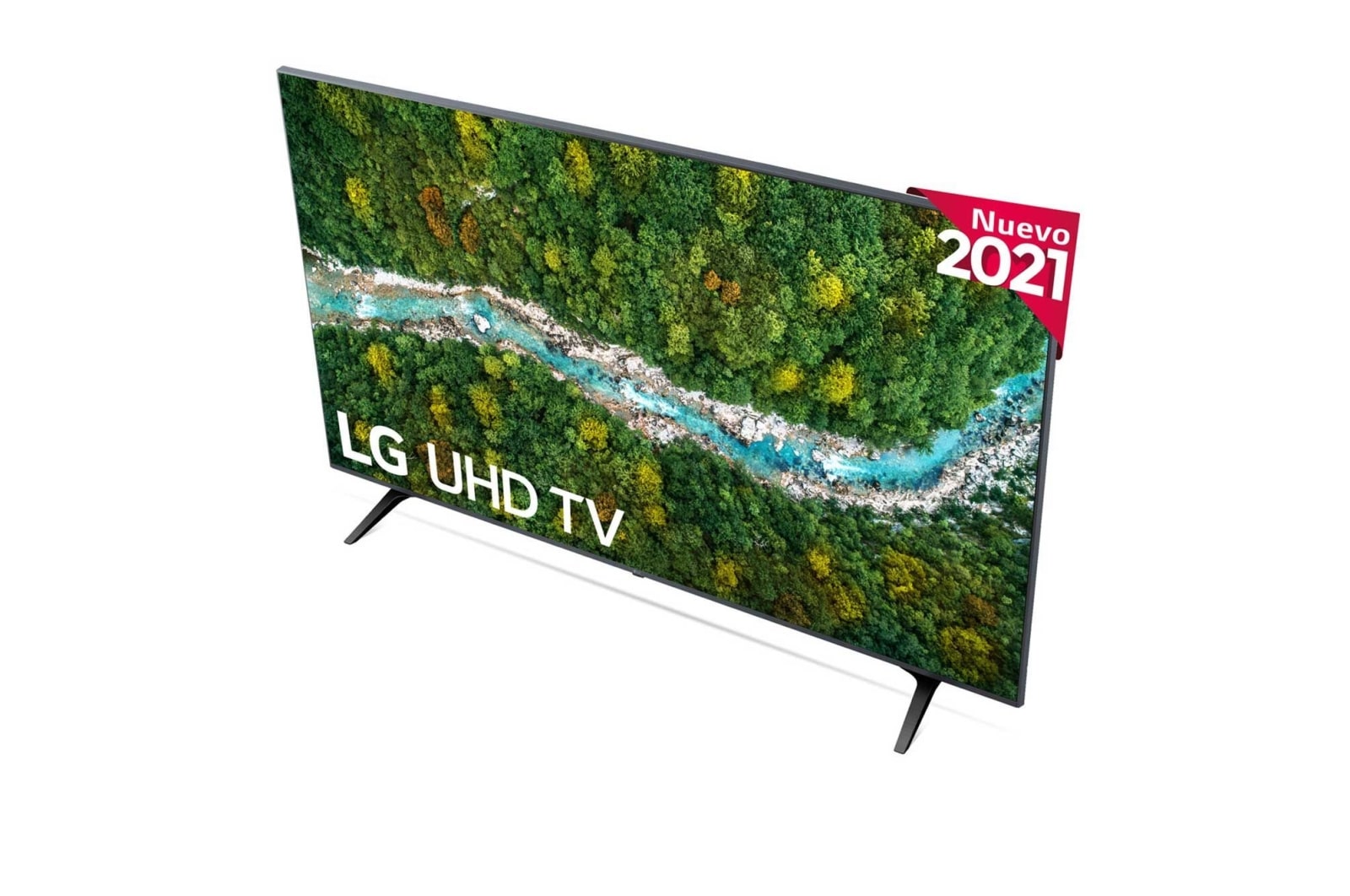 LG 4K UHD, SmartTV webOS 6.0, Procesador de Imagen 4K Quad Core [Clasificación energética G], 50UP76706LB