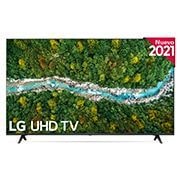 Vista frontal del LG UHD TV