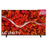 Vista frontal del LG UHD TV