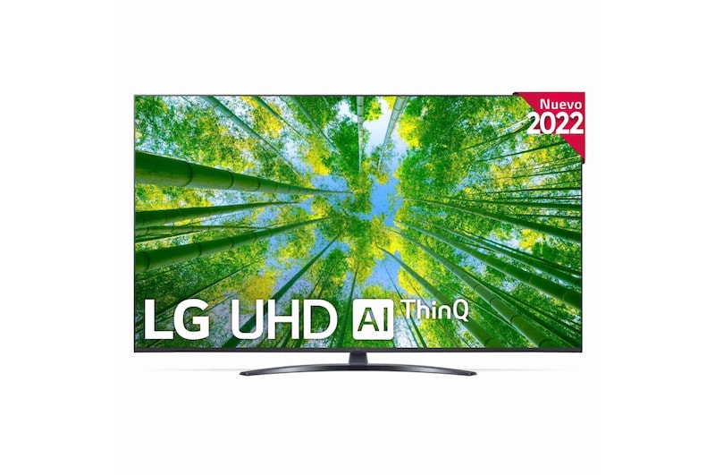 LG Televisor LG 4K UHD, Procesador de Gran Potencia 4K α5 Gen 5, compatible con formatos HDR 10, HLG y HGiG, Smart TV webOS22., 50UQ81006LB