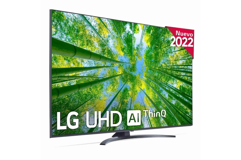 LG Televisor LG 4K UHD, Procesador de Gran Potencia 4K α5 Gen 5, compatible con formatos HDR 10, HLG y HGiG, Smart TV webOS22., 50UQ81006LB