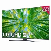 LG Televisor LG 4K UHD, Procesador de Gran Potencia 4K α5 Gen 5, compatible con formatos HDR 10, HLG y HGiG, Smart TV webOS22., 50UQ81006LB