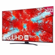 LG Televisor LG 4K UHD, Procesador de Gran Potencia 4K a5 Gen 5, compatible con formatos HDR 10, HLG y HGiG, Smart TV webOS22., 50UQ91006LA