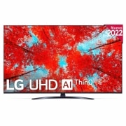 LG Televisor LG 4K UHD, Procesador de Gran Potencia 4K a5 Gen 5, compatible con formatos HDR 10, HLG y HGiG, Smart TV webOS22., 50UQ91006LA