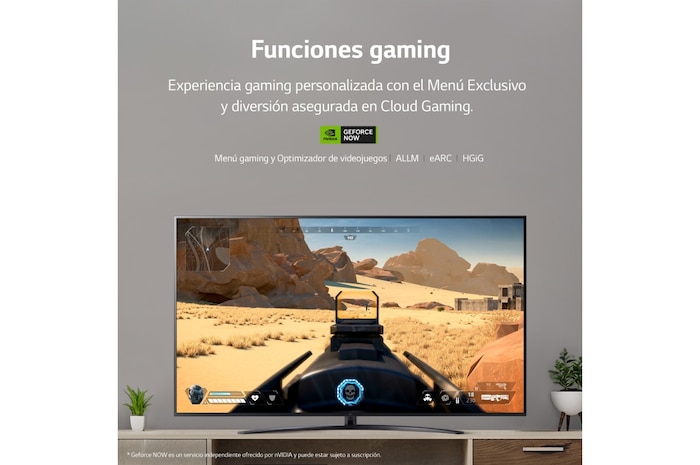 LG TV LG UHD 4K de 50'' Serie 78, Procesador Alta Potencia, HDR10 / Dolby Digital Plus, Smart TV webOS23., 50UR78006LK