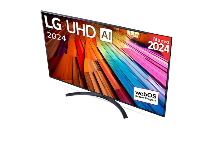 LG 50 pulgadas Smart TV LG UHD AI UT81 4K 2024, 50UT81006LA