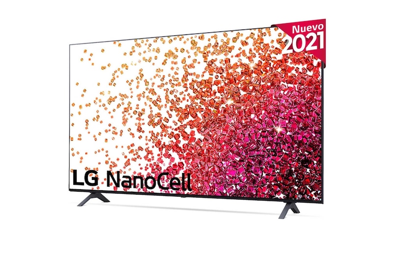 LG 4K NanoCell, SmartTV webOS 6.0, Procesador de Imagen 4k Quad Core [Clase de eficiencia energética G], 55NANO756PR